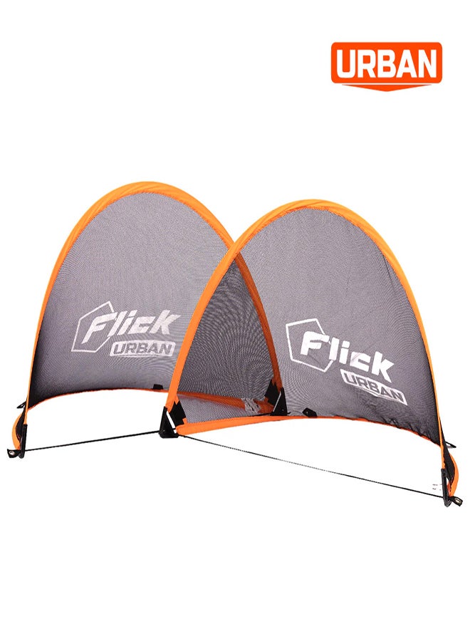 Flick Urban 2X 4Ft Pop-Up Goals - Image 1