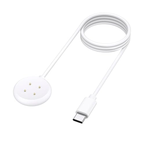 Tobfit Charging Cable for Google Pixel Watch 1 Charger, Magnetic Watch Charger Cord Cable, 3.3ft/100cm， White - Image 1