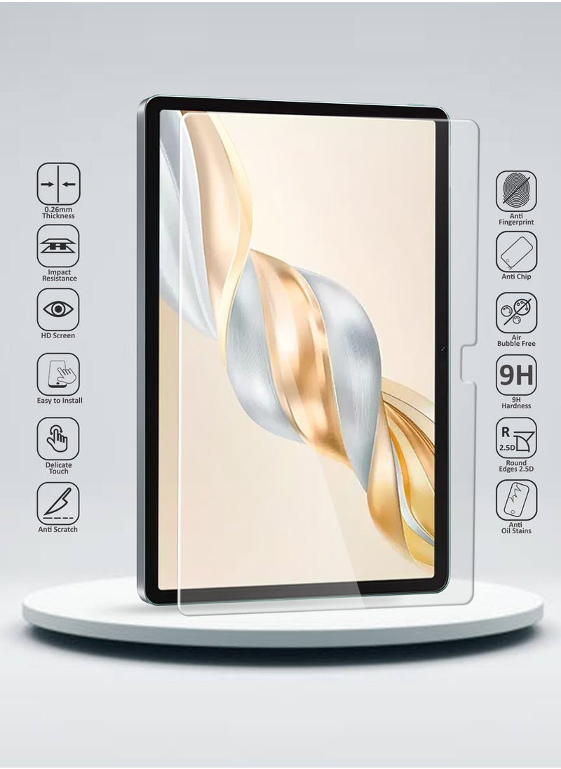 Wtech Honor Pad X9a 11.5 4G 2025 (11.5 inches) 9H Ultra HD Tempered Glass Screen Protector (TSG9CN) - Clear  - Image 2