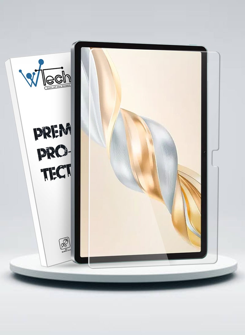 دبليو تيك واقي شاشة زجاجي مقوى Honor Pad X9a 11.5 4G 2025 (11.5 بوصة) واقي شاشة زجاجي 9H Ultra HD (TSG9CN) - شفاف - Image 1