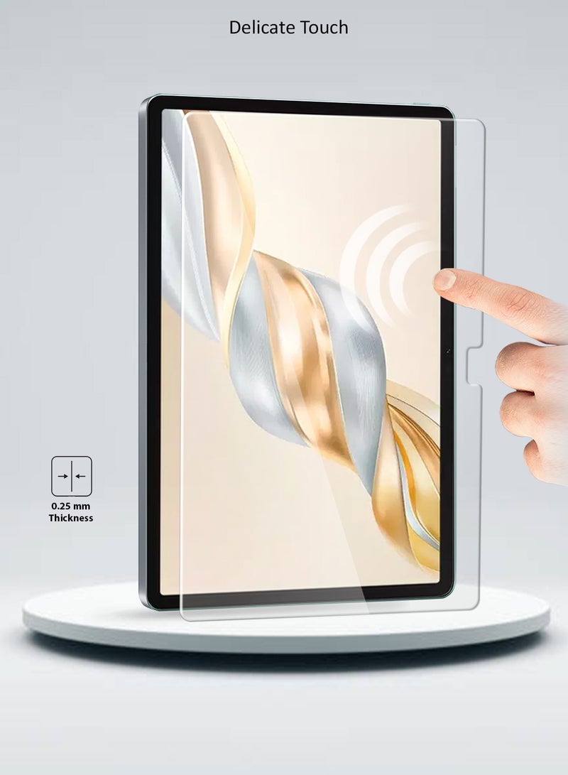 دبليو تيك واقي شاشة زجاجي مقوى Honor Pad X9a 11.5 4G 2025 (11.5 بوصة) واقي شاشة زجاجي 9H Ultra HD (TSG9CN) - شفاف - Image 4