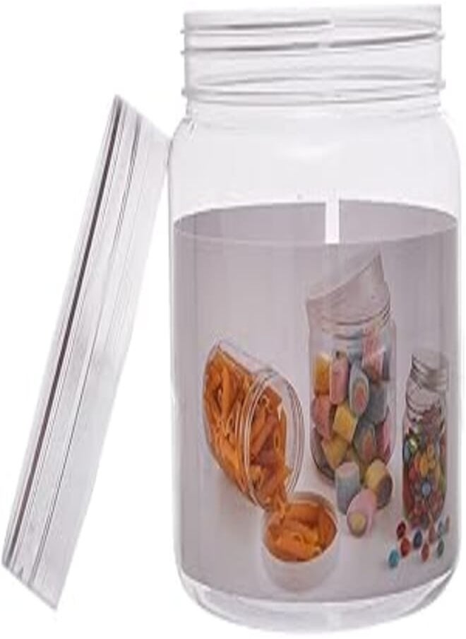 Sunpet Sunpet storida jar 1000 ml transparent with acrylic lid 