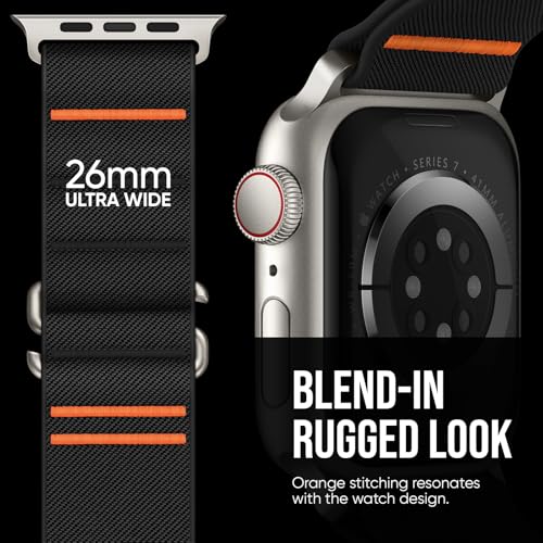 Suitisbest Sport Band Compatible with Apple Watch Ultra Band 38mm 40mm 41mm 42mm Men Women, Stretchy Nylon Sport Loop Strap with S-Hook for iWatch Series 11 10 9 8 7 6 5 4 3 2 1, SE 3 2 1, Ultra 3 2 1 - Image 2