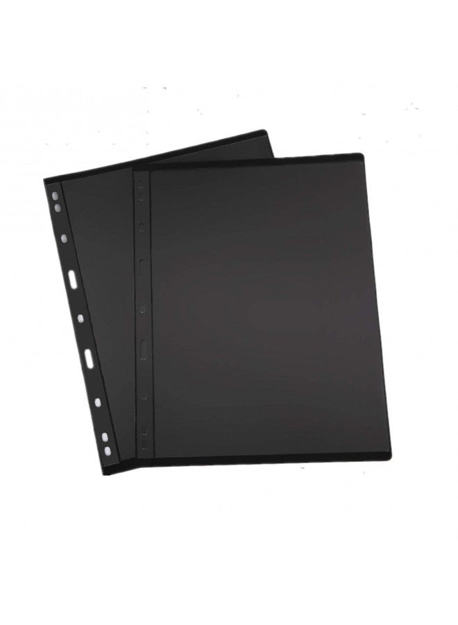 MUDOR Vario Stamp Pages for Stamp Album Binder, 10 Sheet (20 Page) 1 Row Pages for Stamp Collectors, Professional Pack (1 Row) - Image 2