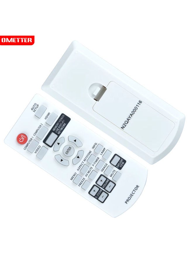 OMETTER - 2930094500 N2QAYA000110 remote control for panasonic projector N2QAYA000116 PT-TW340E PT-TW341RA PT-TW341RE PT-TW341RU LB360E - Image 1