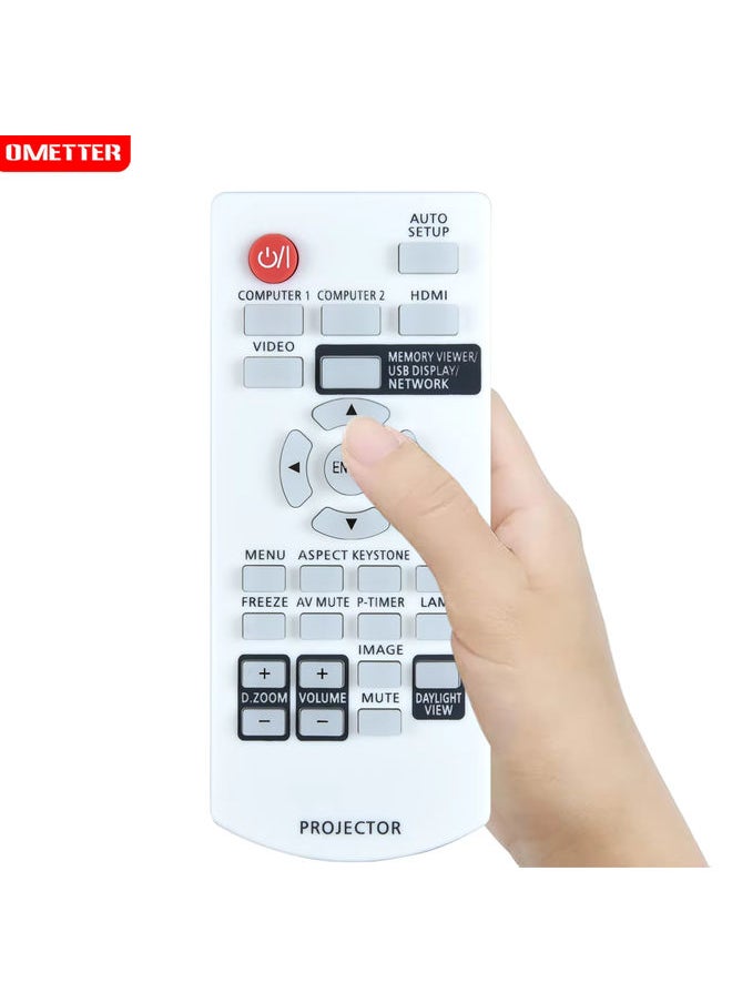 OMETTER - 2930094500 N2QAYA000110 remote control for panasonic projector N2QAYA000116 PT-TW340E PT-TW341RA PT-TW341RE PT-TW341RU LB360E - Image 1