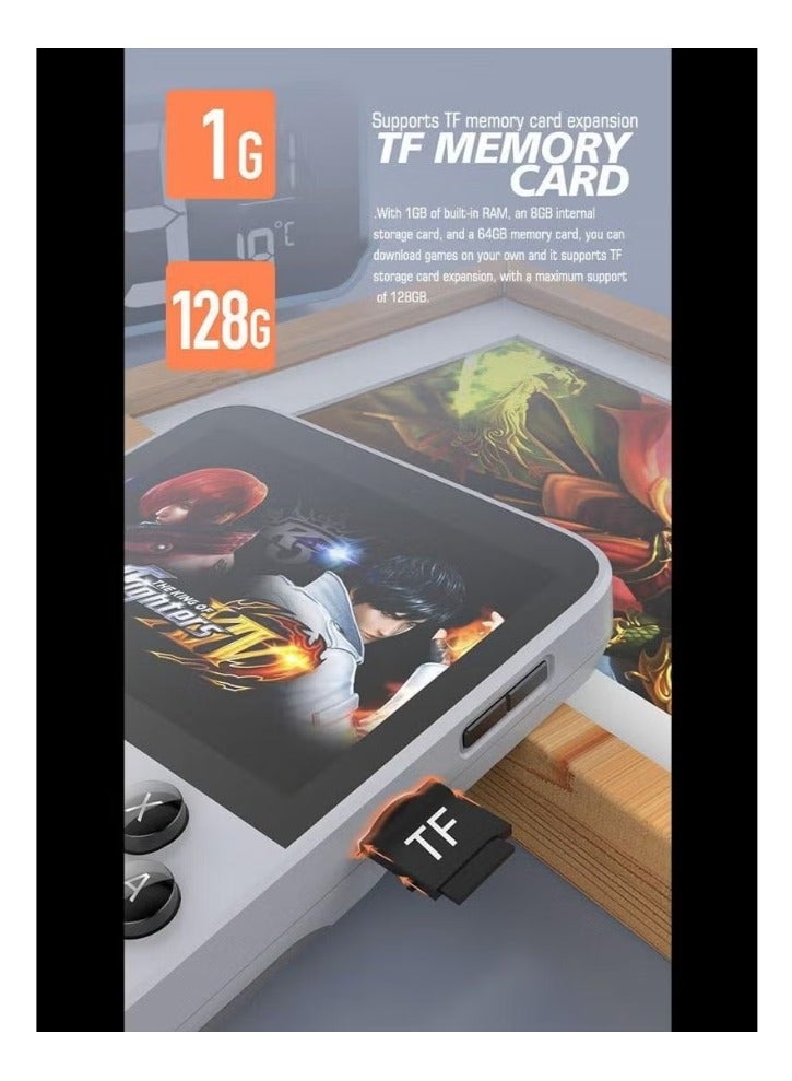 ACLIX Video Game D007 Consoles 3.5 Inches Handheld Game Players 10000 Plus Gaming Retro Devices Portable Electronic Console 3500mAh Battery - Image 4