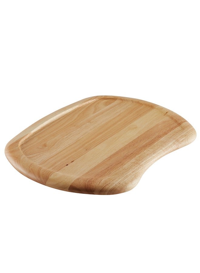 Ayesha Curry 47008 Pantryware Parawood Cutting Board / Parawood Serving Board - 16 Inch x 12 Inch, Brown - Image 1