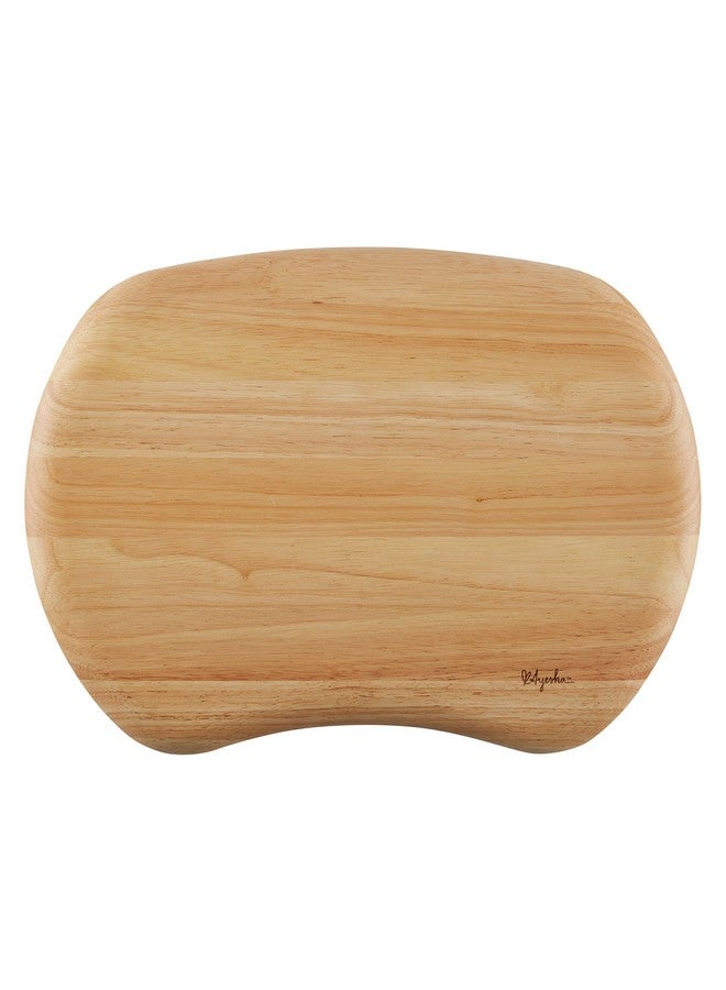 Ayesha Curry 47008 Pantryware Parawood Cutting Board / Parawood Serving Board - 16 Inch x 12 Inch, Brown - Image 3