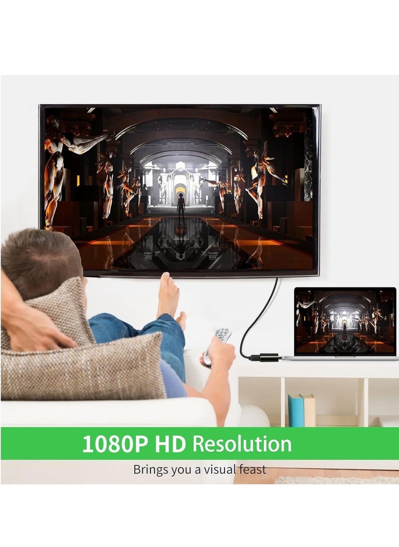 JAJEEK VGA to HDMI Converter 1080P VGA Male to HDMI Female Adapter for PC, Laptop, Desktop, Monitor, Projector, HD TV – High-Quality Video and Audio Output - Image 3