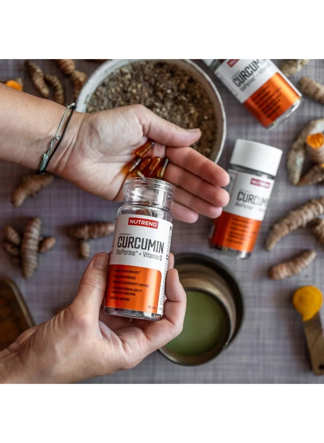 نوتريند كركمين مع بيوبيرين وفيتامين د – 60 كبسولة - Image 4