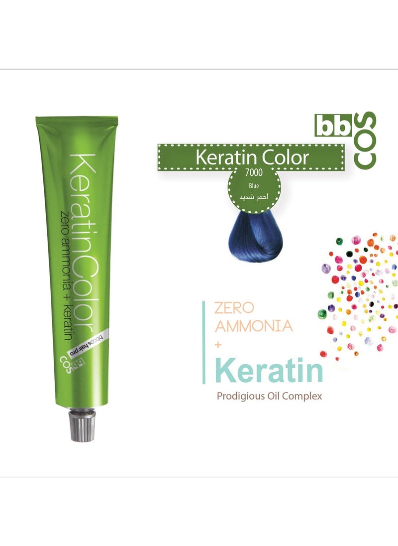 bbcos Keratin Hair Color 100 ml 7000 
