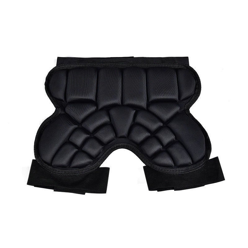 Generic Thickened Kids Skating Protective Padded Shorts Black