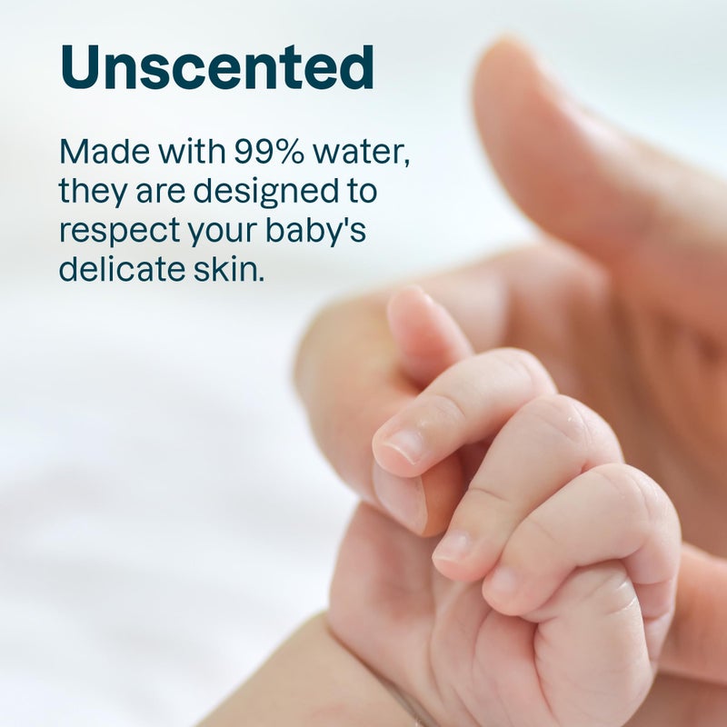 ATTITUDE Baby Wipes Unscented, For Sensitive Skin with Oat, Natural Origin, Dermatollogically Testedâ€‹, For Babies, Toddlers & Kids, Chamomile Extract, EWG Verifiedâ€‹, 72 Count - Image 5