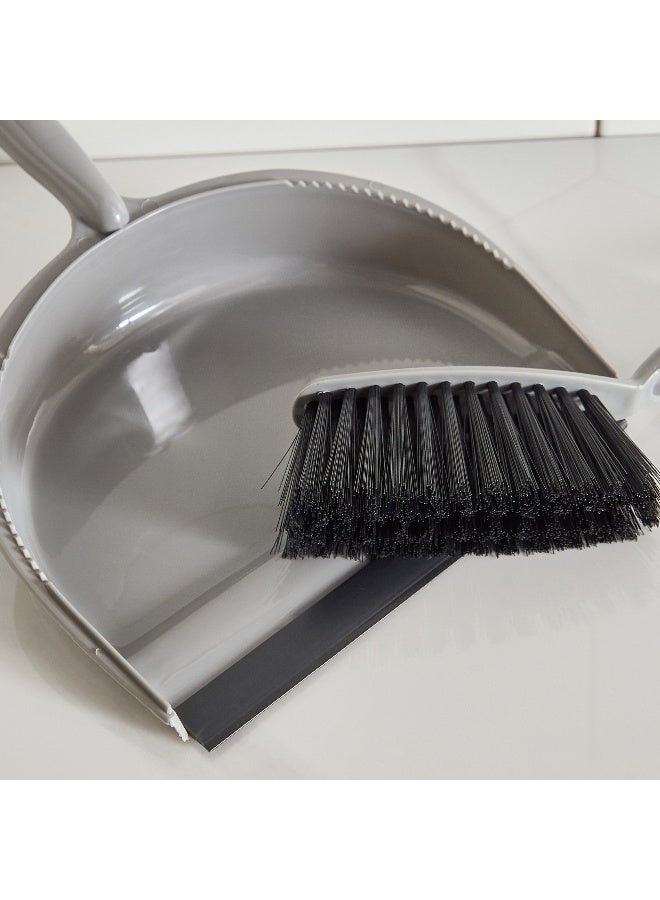 Home Box Gray Dustpan and Brush Set - Image 3