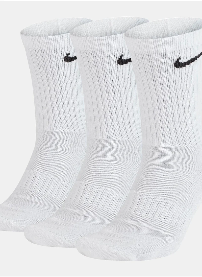 Nike Everyday Cushion Crew Socks (3 Pack)