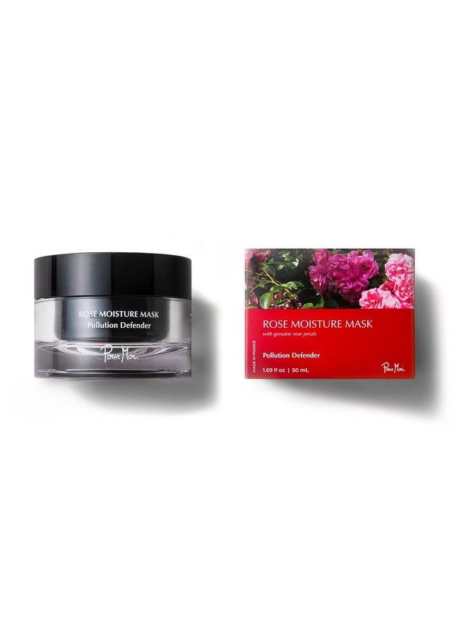 Pour Moi Rose Moisture Mask Pollution Defending Gel Mask For All Skin Types Feat. White Rose Extract - Image 1