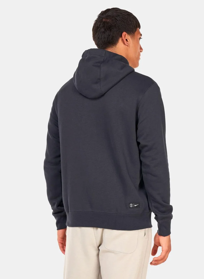 Nike Men's Paris Saint-Germain Club Fleece Pullover Hoodie