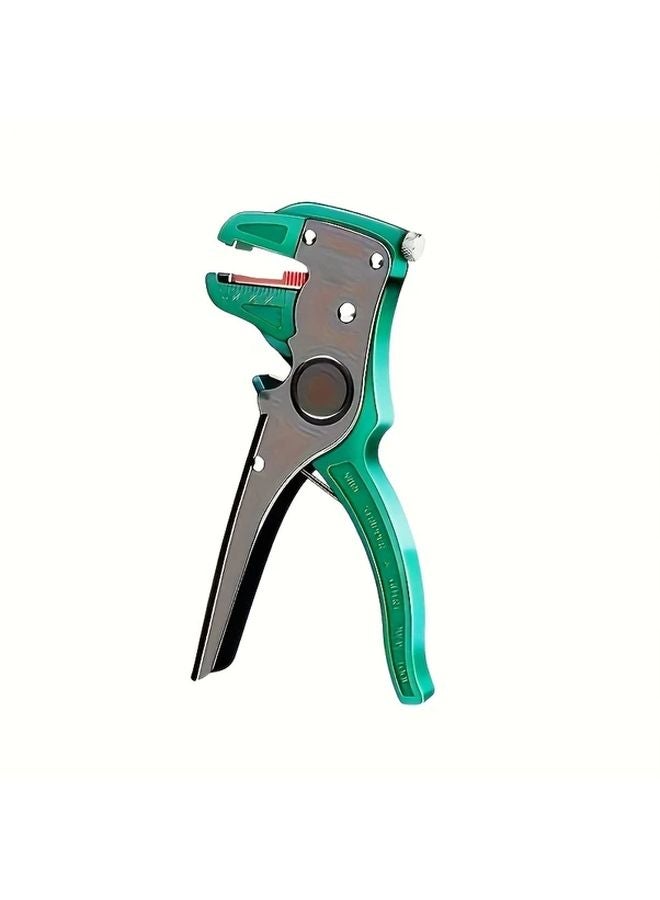Professional Automatic Wire Stripper And Cutter Adjustable Tension Non Slip Handle - Image 1