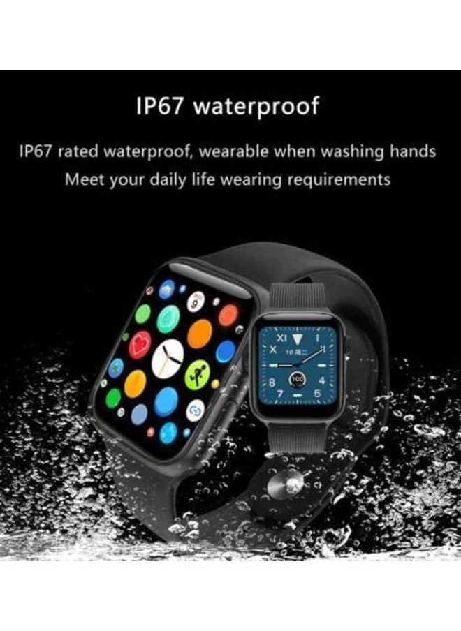 Generic - I7 PLUS Smart Watch Bluetooth Phone Watch Bluetooth Call Smart Watch ECG Heart Rate Monitor Smartwatch for Android iOS - Image 1
