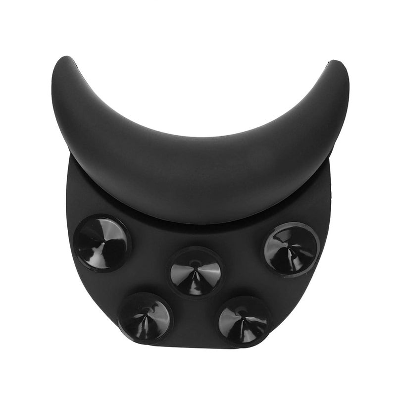 Agatige Shampoo Bowl Neck Rest, Curved Silicone Neck Pillow Wash Sink Basin Tool for Hair Salon Spa