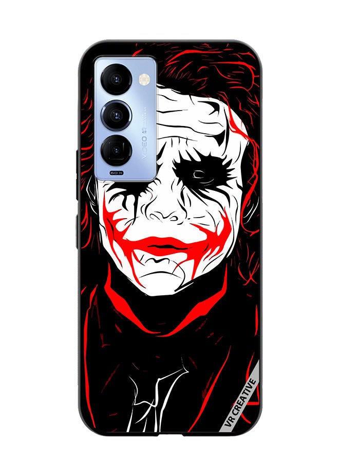 VR CREATIVE Protective Case Cover For Tecno Camon 18/18 P Joker Design Multicolour - Image 1