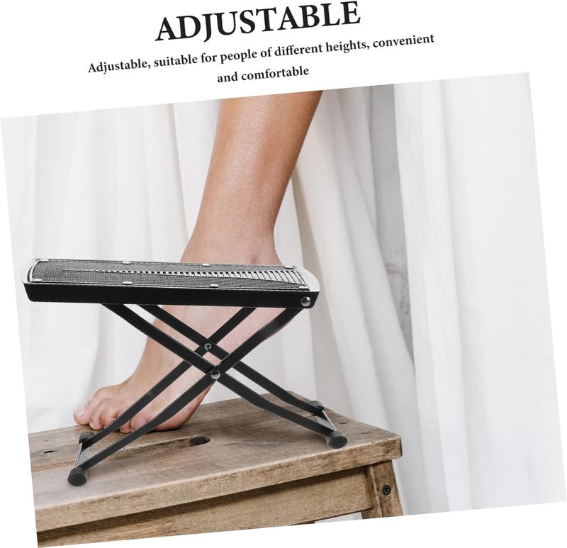 Practical Pedicure Stool -Skid Foot Rest for Manicure Comfortable Foot Support Unique Storage Design for Home Use - Image 3