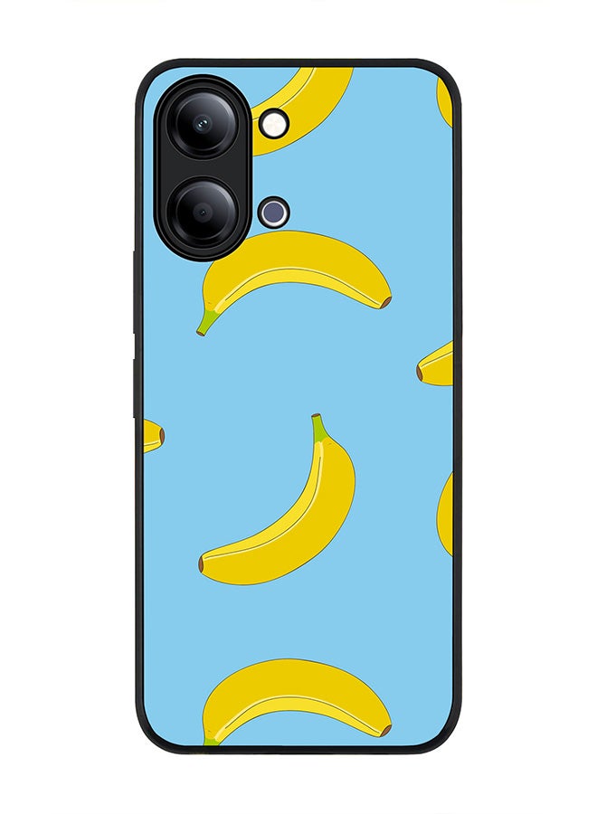Stylizedd For vivo Y05 4G / Y6t 5G Case,Slim fit Camera Protection, Shockproof Thin Phone cover  - Rolling Bananas - Image 1