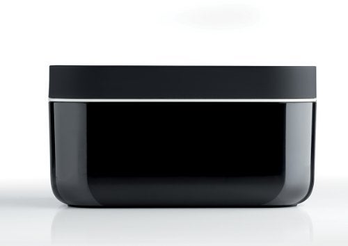 Lekue Lékué Ice Box | Ice Cube Tray For Freezer With Lid & Bin | Made With 100 Percent Platinum Silicone | Elegant And Retro Style Ice Cubes | For Cocktails, Ice Tea & Coffee And More | Black - Image 4