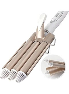 Rozia Professional Triple Barrel Curling Iron Ceramic Hair Waver Pearl Waving Styling Tools Crimping Tool For Deep Waves  - Image 1