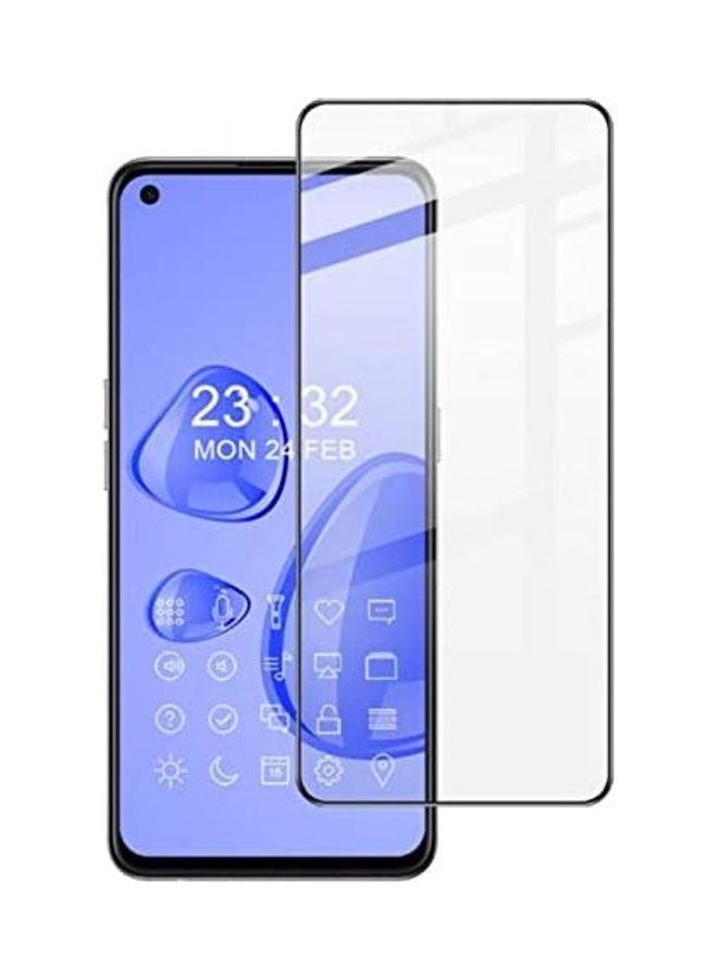ICS Tempered Glass Screen Protector For Oppo Reno5 Z Clear/Black - Image 1