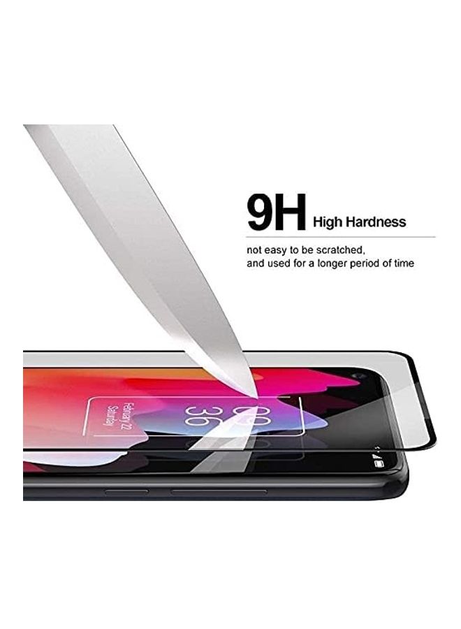 ICS Tempered Glass Screen Protector For Oppo Reno5 Z Clear/Black - Image 2