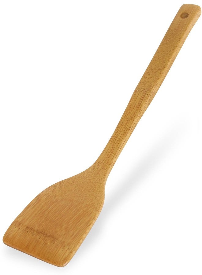 Morikuru Bamboo Spatula 11.6 in (295mm), Frying Turner, Wooden Flipper, Kitchen Tools, Cooking Tools, Made in Japan - Image 1