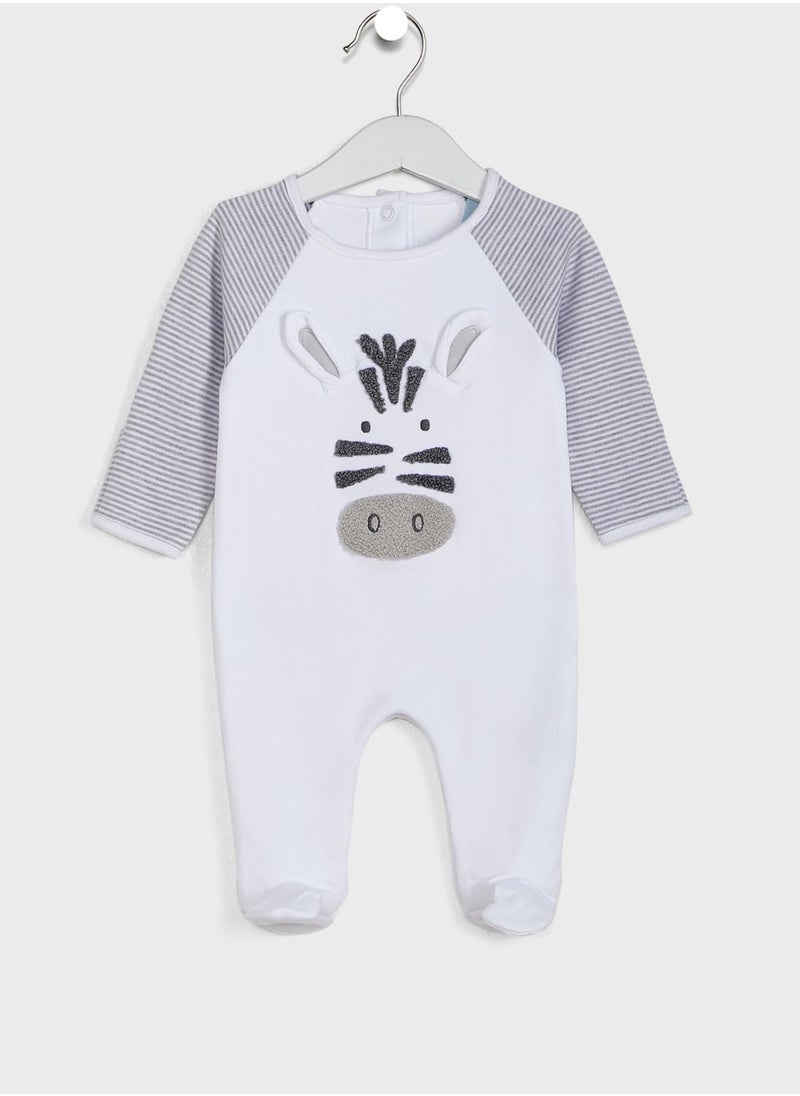 Infant Zebra Print Onesies