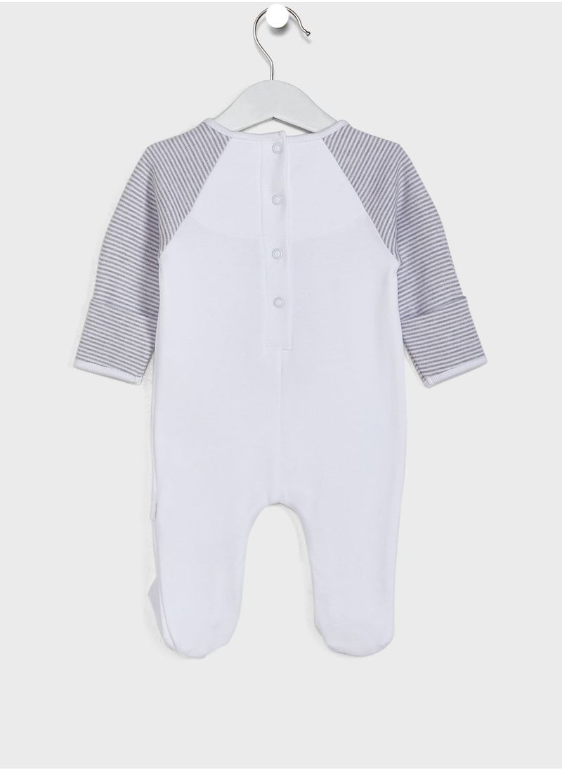Infant Zebra Print Onesies