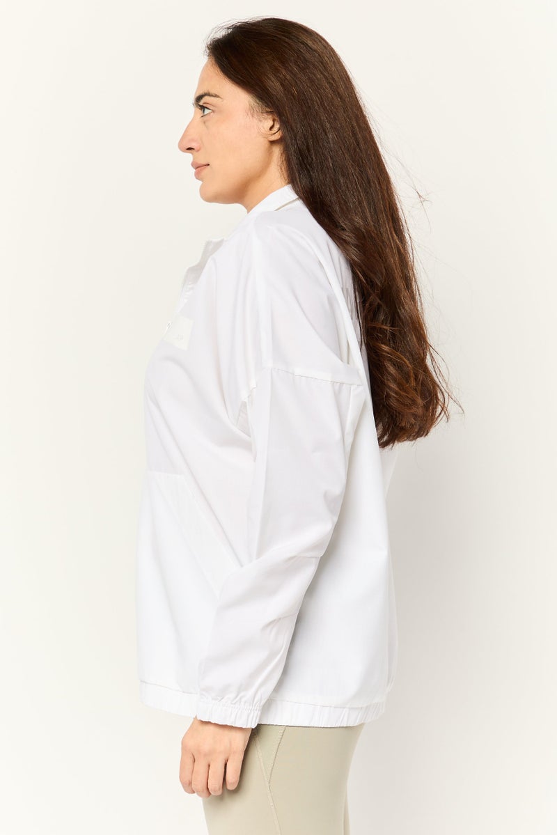 Adidas Adidas x Parley Women Sportswear Fit Long Sleeves Training Jacket, White  - Image 3