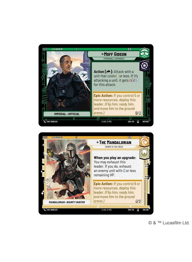 Fantasy Flight Games Star Wars: Unlimited TCG Shadows of The Galaxy Starter Set - Master The Galaxy! Fast-Paced Trading Card Game for Kids and Adults, Ages 12+, 2 Players, 20 Minute Playtime, Made by Fantasy Flight Games  - Image 4
