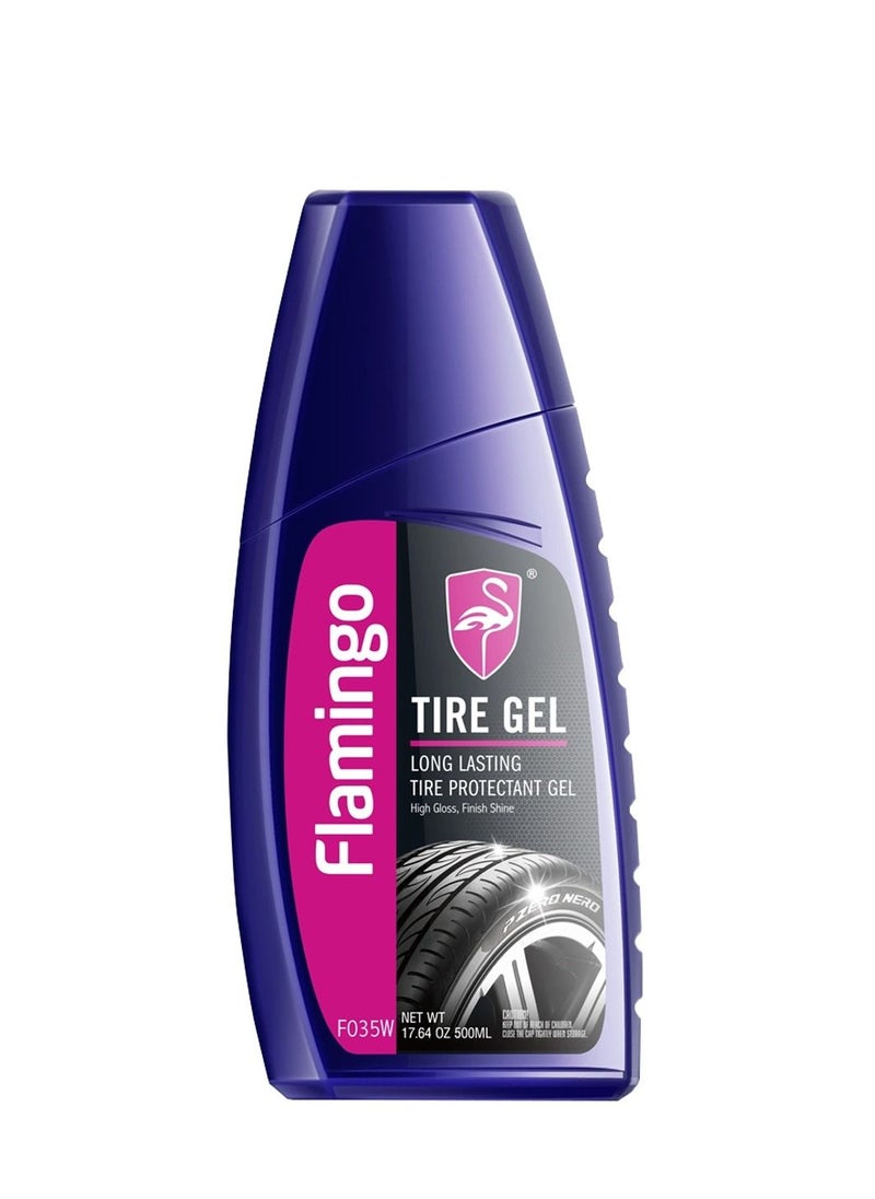 FLAMINGO - Flamingo Long Lasting High Gloss Tire Protection Gel 500 ml - Image 1