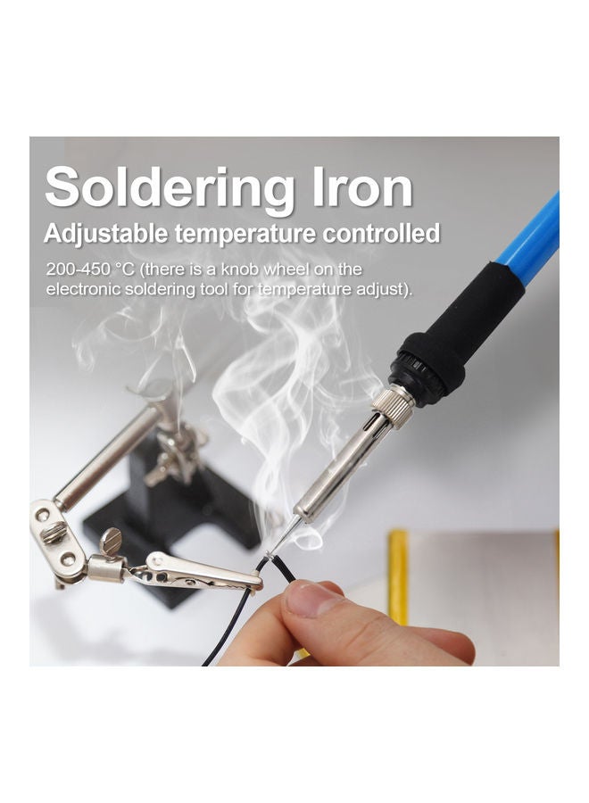 NIBEMINENT Portable Soldering Iron Blue/Black/Silver - Image 4