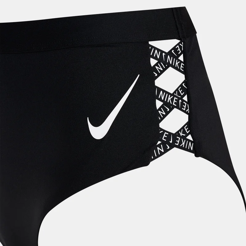 Nike Women's Swim Sneakerkini High-Waist Cheeky Bottom