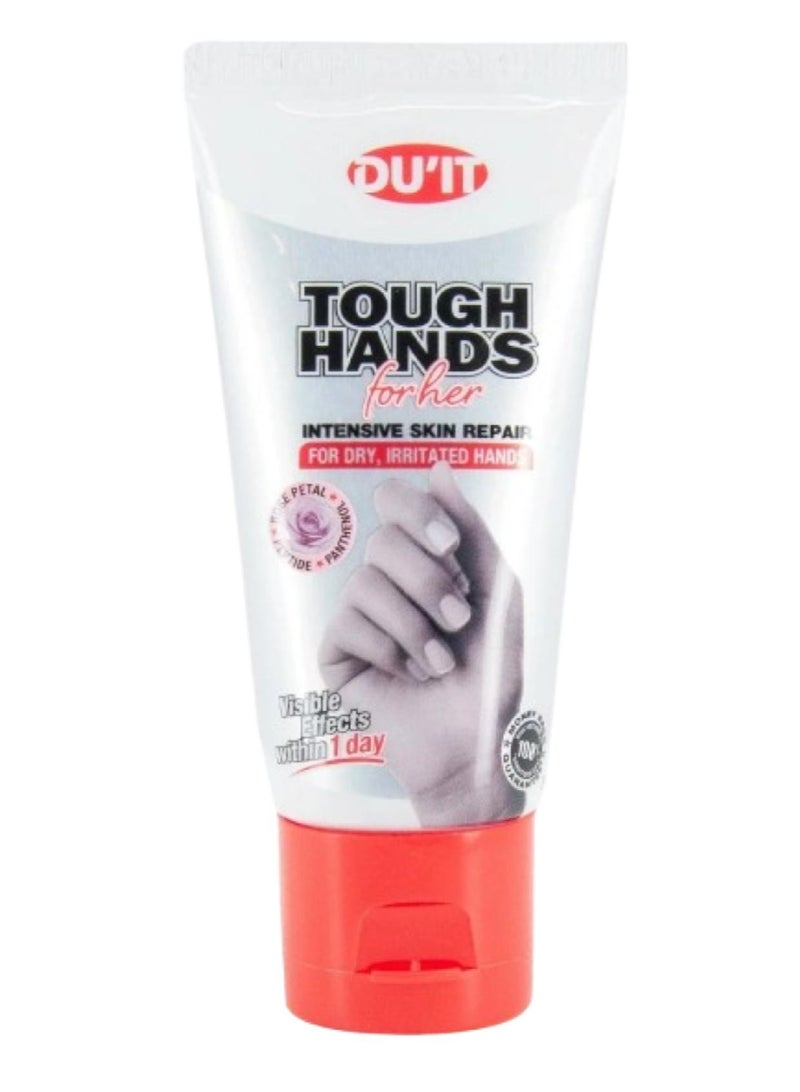 DU'IT Tough Hands for Her Intensive Skin Repair for Dry, Irritated Hands