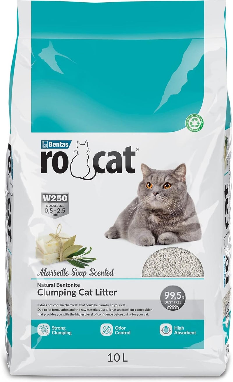 Ro-Cat - Compact Cat Liter Marseille Soap 10L
