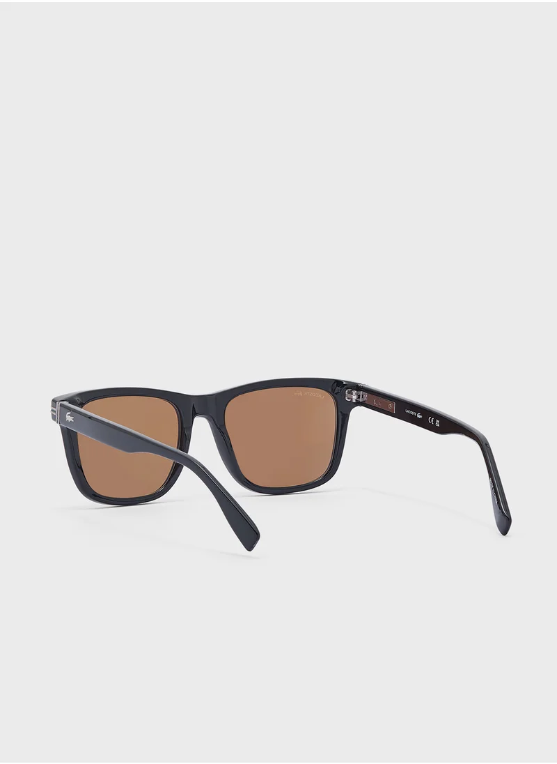 LACOSTE Modified Rectangle Sunglasses L6045S