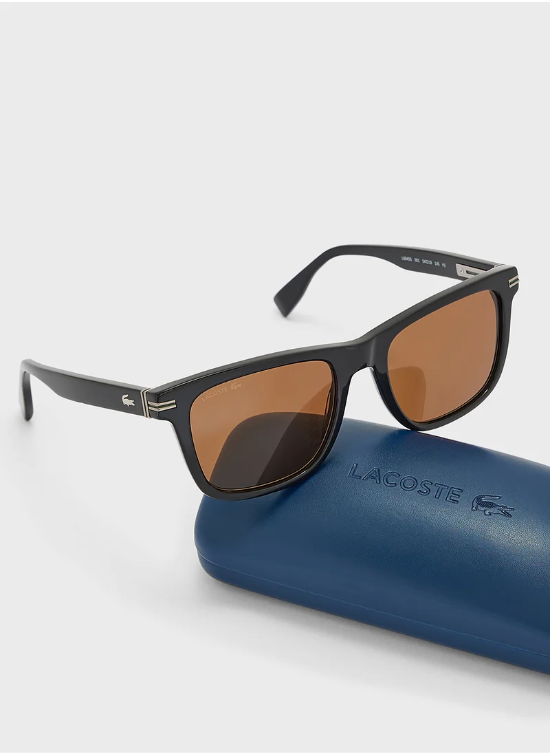 LACOSTE Modified Rectangle Sunglasses L6045S