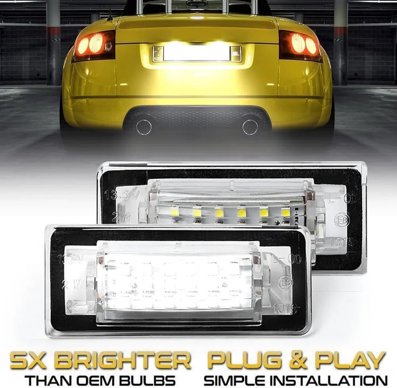 QASULER LED License Plate Light for TT Models - Image 2
