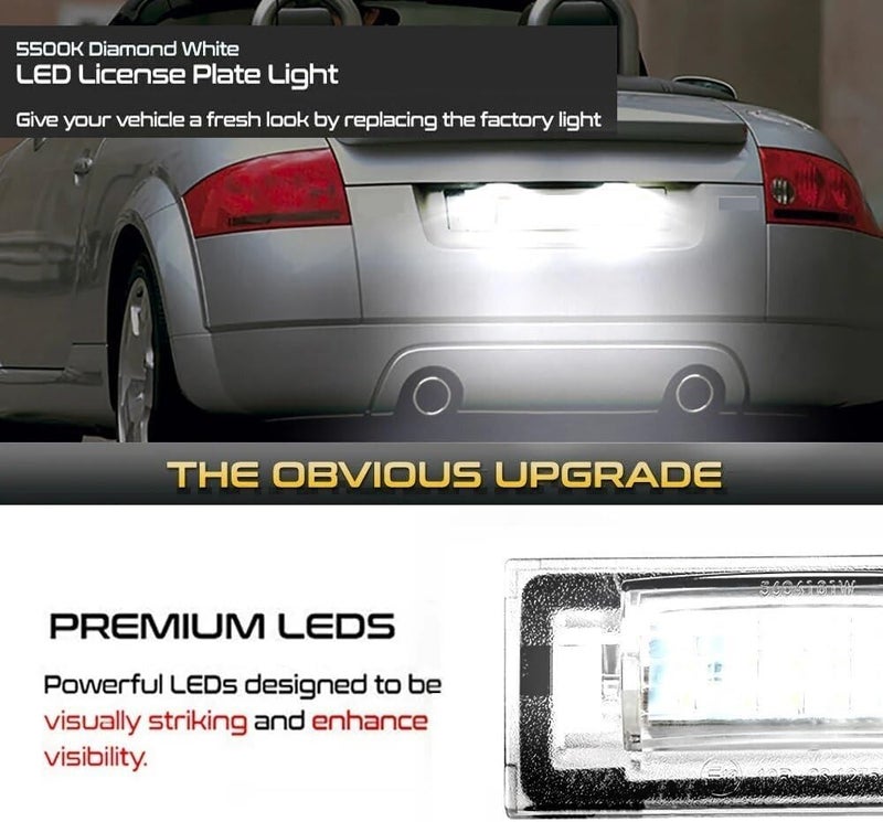 QASULER LED License Plate Light for TT Models - Image 4