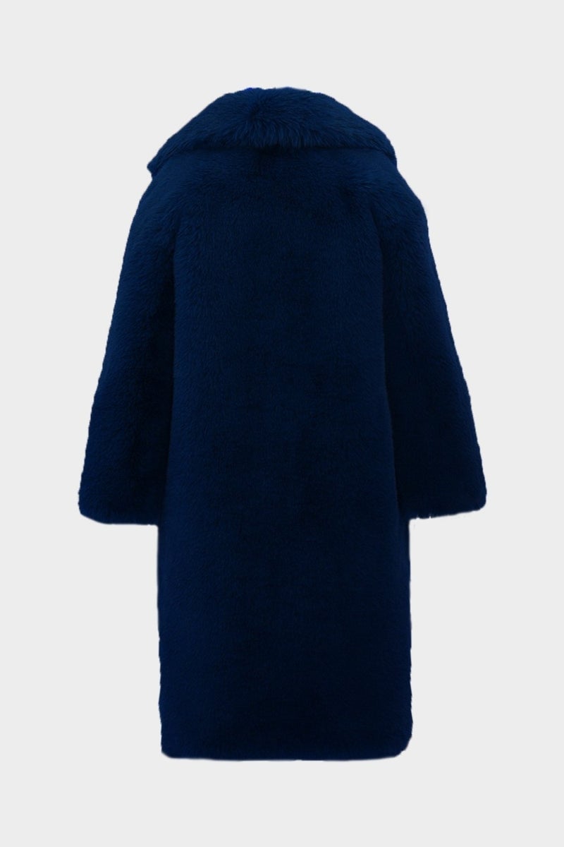 Açelya Okcu AÇELYAOKCU Premium Long Haired Women's Rex Faux Fur Coat  - Image 2