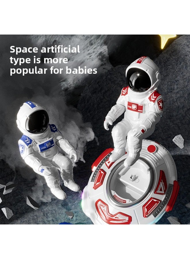 Remote Control Car Boy Racing Drift Ejection Flying Saucer 2.4g Remote Control Battle Bumper Car Kidsren's Toys Wholesale-Color:Remote Control Spaceship Bumper Car 【red】-Proportion:Three Lithium Batteries - Image 4