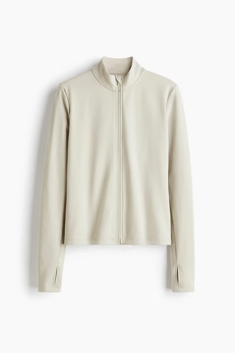 H&M  SoftMove™ Zip-through sports jacket for Women | Best Price UAE