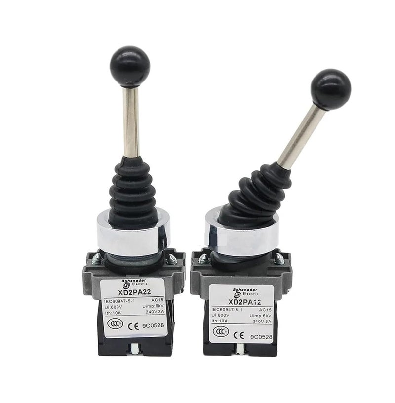 2NO 2 Position 4NO 4 Position Cross Rocker Switch XD2PA14 XD2PA24 Joystick Controllers Rocker Switch XD2PA12 XD2PA22(XD2PA12) - Image 3